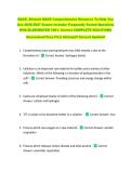 BACE&comma; Biotech BACE Comprehensive Resource To Help You &NewLine;Ace 2026-2027 Exams Includes Frequently Tested Questions &NewLine;With ELABORATED 100&percnt; Correct COMPLETE SOLUTIONS &NewLine;Guaranteed Pass First Attempt&excl;&excl; Current Update&excl;&excl; 