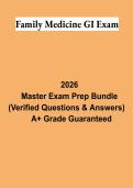 Family Medicine GI Exam Study Guide 2026 &vert; Gastrointestinal Review & Practice Questions