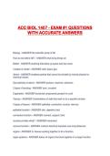 Biology 1408 Cancer Unit Exam Questions With Correct Answers