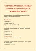 WGU D281 OBJECTIVE ASSESSMENT AND PRACTICE &NewLine;EXAM NEWEST 2026&sol; 2027 TEST BANK&vert; D281 LINUX &NewLine;FOUNDATIONS OA EXAM WITH COMPLETE 300 &NewLine;REAL EXAM QUESTIONS AND CORRECT VERIFIED &NewLine;ANSWERS&sol; ALREADY GRADED A&plus; 