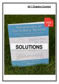 Solutions Manual for Simulations of Oscillatory Systems&comma; 1st Edition by Eugene I&period; Butikov &vert; Complete Step-by-Step Solutions for All 7 Chapters &vert; 100&percnt; Guarantee Pass INSTANT PDF DOWNLOAD