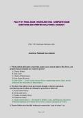POLS 1101 FINAL EXAM &vert; NICHOLSON UGA &vert; COMPLETE EXAM QUESTIONS AND VERIFIED SOLUTIONS &vert; 2026&sol;2027