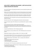 NUR 168 TEST 2 QUESTIONS AND ANSWERS &vert; LATEST NUR 168 STUDY GUIDE & PRACTICE TEST 2026&sol;2027