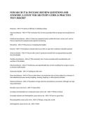 NUR 168 CH 37 & 39 EXAM 2 REVIEW QUESTIONS AND ANSWERS &vert; LATEST NUR 168 STUDY GUIDE & PRACTICE TEST 2026&sol;2027