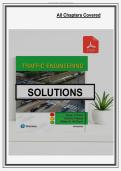 Solutions Manual for Traffic Engineering Roess & Prassas & Mcshane &lpar;5th Edition&rpar;