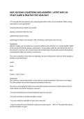 NUR 310 EXAM 4 QUESTIONS AND ANSWERS &vert; LATEST NUR 310 STUDY GUIDE & PRACTICE TEST 2026&sol;2027