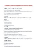D 351SHRM CP Exam Actual Q&A 2026 Western Governors University