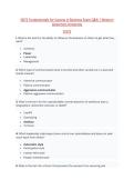 D072 Fundamentals for Success in Business Exam Q&A &vert; Western  Governors University 
