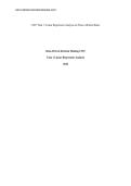 C207 Task 1&colon; Linear Regression Analysis on Nurse Attrition Rates 