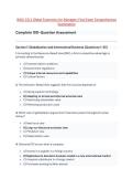 WGU C211 Global Economics for Managers Final Exam Comprehensive &NewLine;Examination 