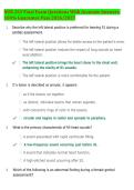 NUR 265 Final Exam Questions With Accurate Answers &NewLine;100&percnt; Guarantee Pass 2026&sol;2027