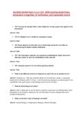 ServSafe Alcohol Exam Actual Q&A  2026 covering alcohol laws&comma; &NewLine;intoxication recognition&comma; ID verification&comma; and responsible service 
