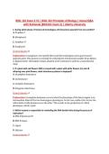 BIOL 101 Exam 3 V1 &vert; BIOL 101 Principles of Biology &vert; Actual Q&A &NewLine;with Rationale &lpar;BIOL101 Exam 3&rpar; &vert; Liberty University