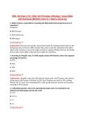 BIOL 101 Exam 3 V3 &vert; BIOL 101 Principles of Biology &vert; Actual Q&A &NewLine;with Rationale &lpar;BIOL101 Exam 3&rpar; &vert; Liberty University 