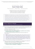 NSG 3500 EXAM 4 ACTUAL EXAM 2026&sol;2027 &vert; Complete Study Guide with Solutions &vert; Galen College of Nursing &vert; Pass Guaranteed - A&plus; Graded&NewLine;&NewLine;