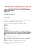 BIOL 101 Exam 4 V1 &vert; BIOL 101 Principles of Biology &vert; Actual Q&A &NewLine;with Rationale &lpar;BIOL101 Exam 4&rpar; &vert; Liberty University