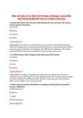 BIOL 101 Exam 2 V2 &vert; BIOL 101 Principles of Biology &vert; Actual Q&A &NewLine;with Rationale &lpar;BIOL101 Exam 2&rpar; &vert; Liberty University 