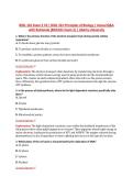 BIOL 101 Exam 2 V3 &vert; BIOL 101 Principles of Biology &vert; Actual Q&A &NewLine;with Rationale &lpar;BIOL101 Exam 2&rpar; &vert; Liberty University 