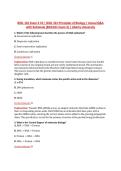 BIOL 101 Final Exam V3 &vert; BIOL 101 Principles of Biology &vert; Actual Q&A &NewLine;with Rationale &lpar;BIOL101 Final Exam&rpar; &vert; Liberty University 