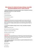 BIOL 101 Exam 4 V3 &vert; BIOL 101 Principles of Biology &vert; Actual Q&A &NewLine;with Rationale &lpar;BIOL101 Exam 4&rpar; &vert; Liberty University 