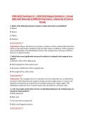 CHM 2210 Final Exam V1 &vert; CHM 2210 Organic Chemistry I &vert; Actual &NewLine;Q&A with Rationale &lpar;CHM2210 Final Exam&rpar; &vert; University of Central &NewLine;Florida