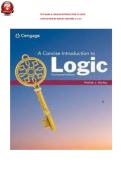 A Concise Introduction to Logic&comma; 14th Edition by Patrick J&period; Hurley &ndash; Chapters 1&ndash;14 Test Bank &vert; Latest Exam Questions and Answers
