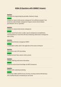BCBA Exam Questions with CORRECT Answers