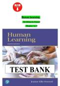 Test Bank for Human Learning 8th Edition by Jeanne Ellis Ormrod&comma; Chapters 1&ndash;16