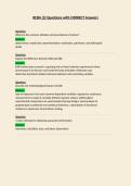 BCBA Exam Questions with CORRECT Answers