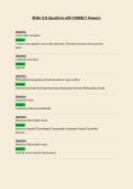 BCBA Exam Questions with CORRECT Answers