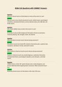 BCBA Exam Questions with CORRECT Answers