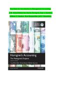 Test Bank for Introduction to Management Accounting 17th Global Edition by Charles T&period; Horngren&comma; Gary L&period; Sundem&comma; William O&period; Stratton&comma; Dave Burgstahler & Jeff O&period; Schatzberg