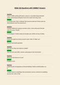 BCBA Exam Questions with CORRECT Answers