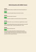 BCBA Exam Questions with CORRECT Answers