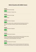BCBA Exam Questions with CORRECT Answers