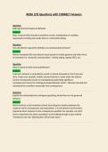 BCBA Exam Questions with CORRECT Answers