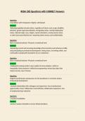 BCBA Exam Questions with CORRECT Answers