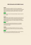 BCBA Exam Questions with CORRECT Answers