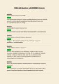 BCBA Exam Questions with CORRECT Answers