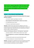 Medi-CalPeer Support Specialist PRACTICE Exam 2025&NewLine;2026 California's certified peer support Accurate Real &NewLine;Exam Questions and Verified Correct Answers JUST &NewLine;RELEASED 