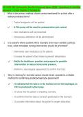 NUR 265 Complete Exam Bundle 2026&sol;2027 &vert; Exams 1&ndash;4 Practice Questions & Answers &vert; Comprehensive Study Guide