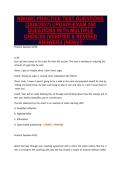 NBHWC PRACTICE TEST QUESTIONS&NewLine;&lpar;2026&sol;2027&rpar; UPDATE&vert;EXAM 250&NewLine;QUESTIONS WITH MULTIPLE&NewLine;CHOICES &vert;VERIFIED & REVISED&NewLine;ANSWERS &lpar;NEW&rpar;&excl;&excl;&excl;