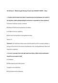 NU 185 Exam 3 - Medical-Surgical Nursing II Practice Quiz 2026&sol;2027 UPDATE &ndash; Galen