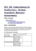 ATI RN Comprehensive Predictor 2026&sol;2027&colon; NGN Global Standard Mastery Assessment &lpar;S-Tier Q&A with Rationales&rpar;