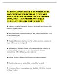 NUR150 ASSESSMENT 1 FUNDAMENTAL&NewLine;CONCEPTS OF PRACTICAL NURSING I&NewLine;PREPARATION SCRIPT &lpar;NEW VERSION&NewLine;2026&sol;2027&rpar; COMPREHENSIVE Q&A&NewLine;ALREADY PASSED&period; TOP SCORE A&plus;