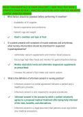 NR226 FUNDAMENTALS CJE EXAM 2026&sol;2027 &vert; HIGH-YIELD TEST BANK &vert; &NewLine;COMPLETE EXAM REVIEW &vert; PRACTICE QUESTIONS WITH VERIFIED ANSWERS &NewLine;&vert; LATEST UPDATED VERSION