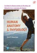 Test Bank For Human Anatomy & Physiology 2nd  Edition By Eric C&period;Amerman&vert; All Chapters&vert;Ace your exam on your first attempt&excl;&excl;&excl;