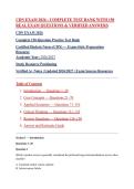 CDN EXAM 2026 - COMPLETE TEST BANK WITH 150 REAL EXAM QUESTIONS & VERIFIED ANSWERS