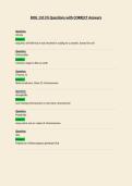 BIOL 133 &lpar;9&rpar; Questions with CORRECT Answers