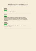BIOL 133  Questions with CORRECT Answers